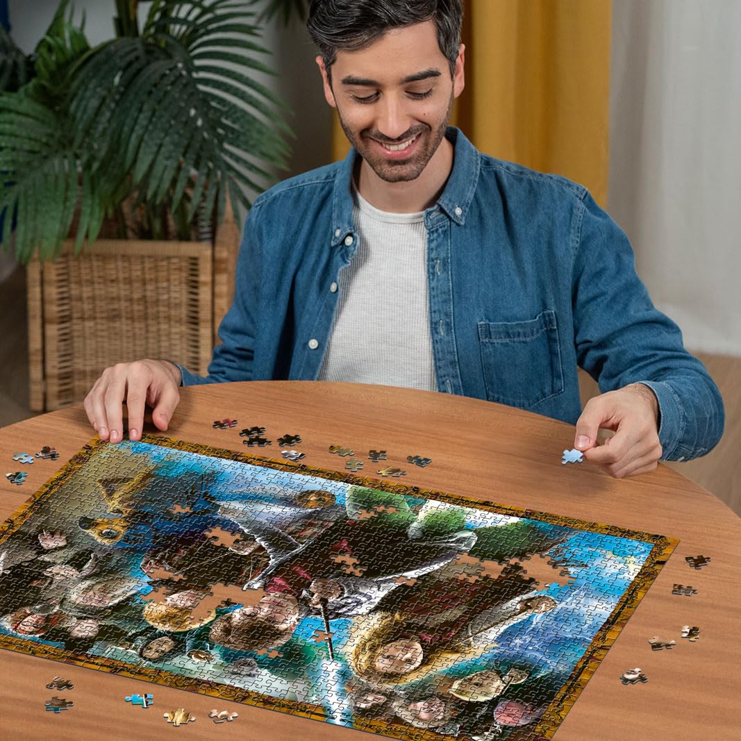 Ravensburger - Puzzle 1000 Pezzi Harry Potter | Puzzle Harry Potter 1000 Pezzi Per Adulti E Bambini Con Una Misura Di 70x50 Cm | Regalo Per Adulti E Bambini Da 14 Anni E Più