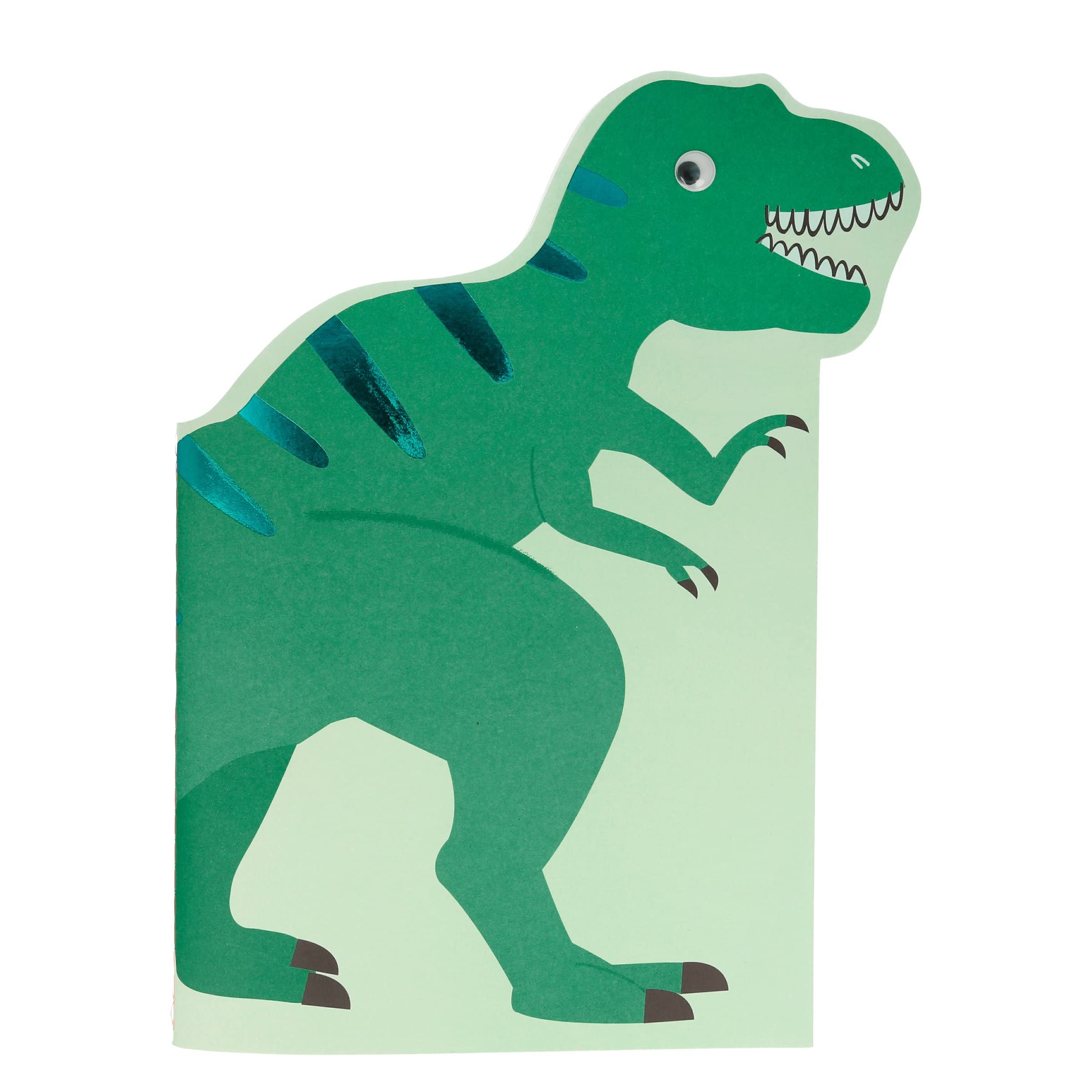 Meri Meri Dinozor Çıkartma ve Eskiz Defteri