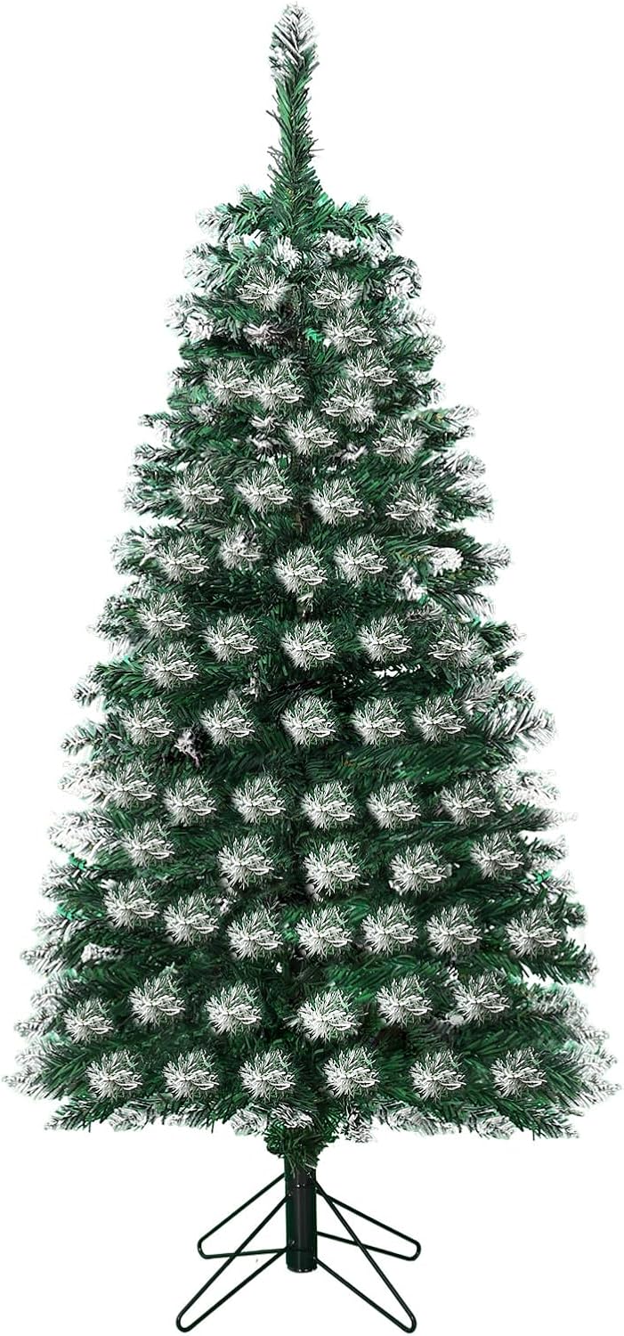 3ft Artificial Christmas Tree,Green Tabletop Christmas Pine Tree with Metal Stand Base for Christmas Home Office Holiday Decoration,Green