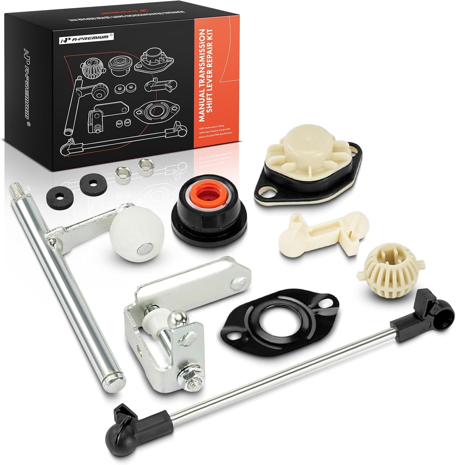 A-Premium Transmission Shifter Stub Kit Compatible with Volkswagen Models - Jetta 1993-1999, Golf 1993-1999, Cabrio 1995-2002, 2.0L