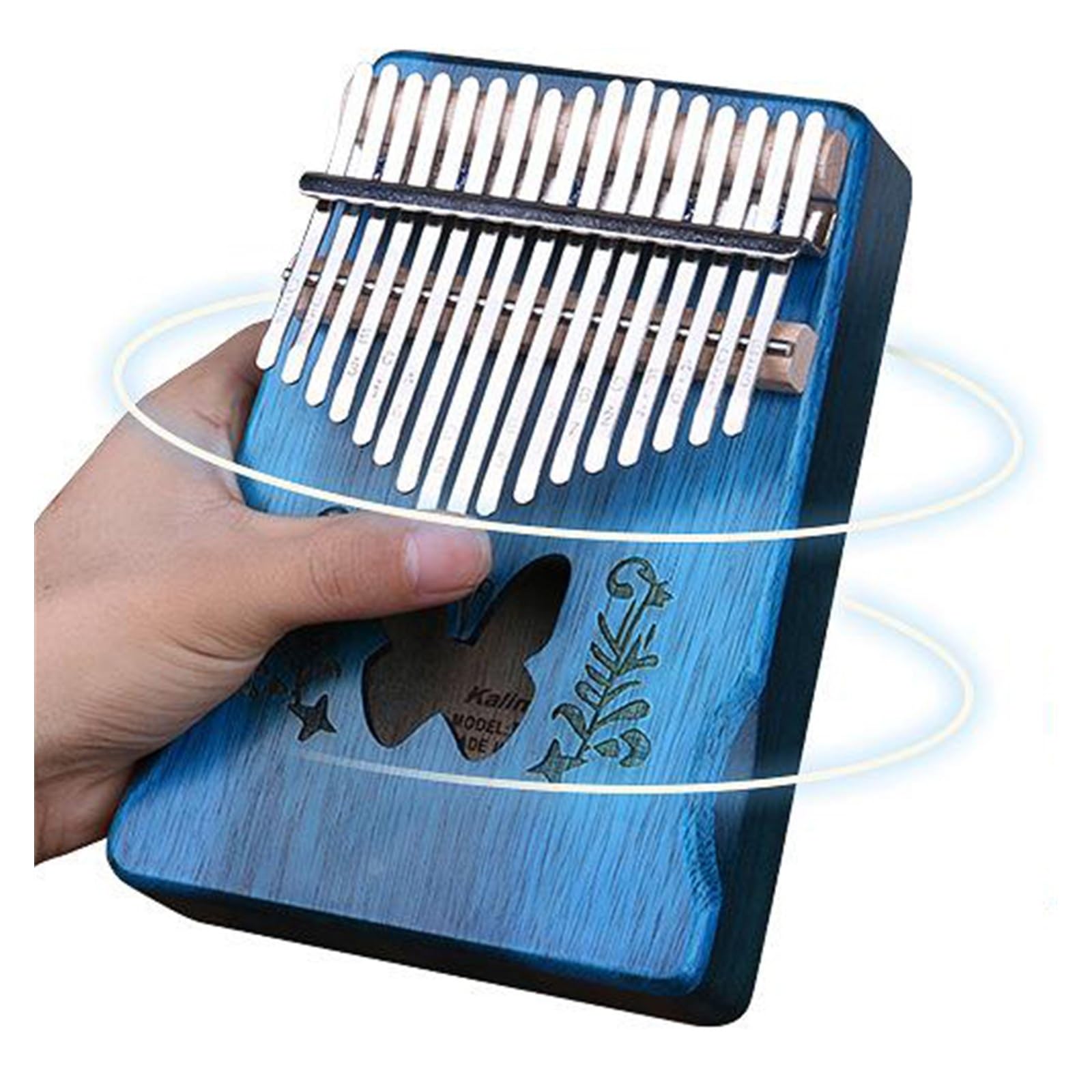 kalimba Kciuk przenośny przenośny kalimba 17 nut instrument fortepianowy dla początkujących