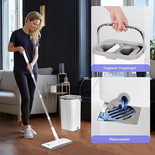 Vista 8 de iRobot Braava - Piezas de repuesto auténticas – Braava Jet 200 Series Almohadillas húmedas para trapear madera dura, pisos, azulejos, piedra, 10