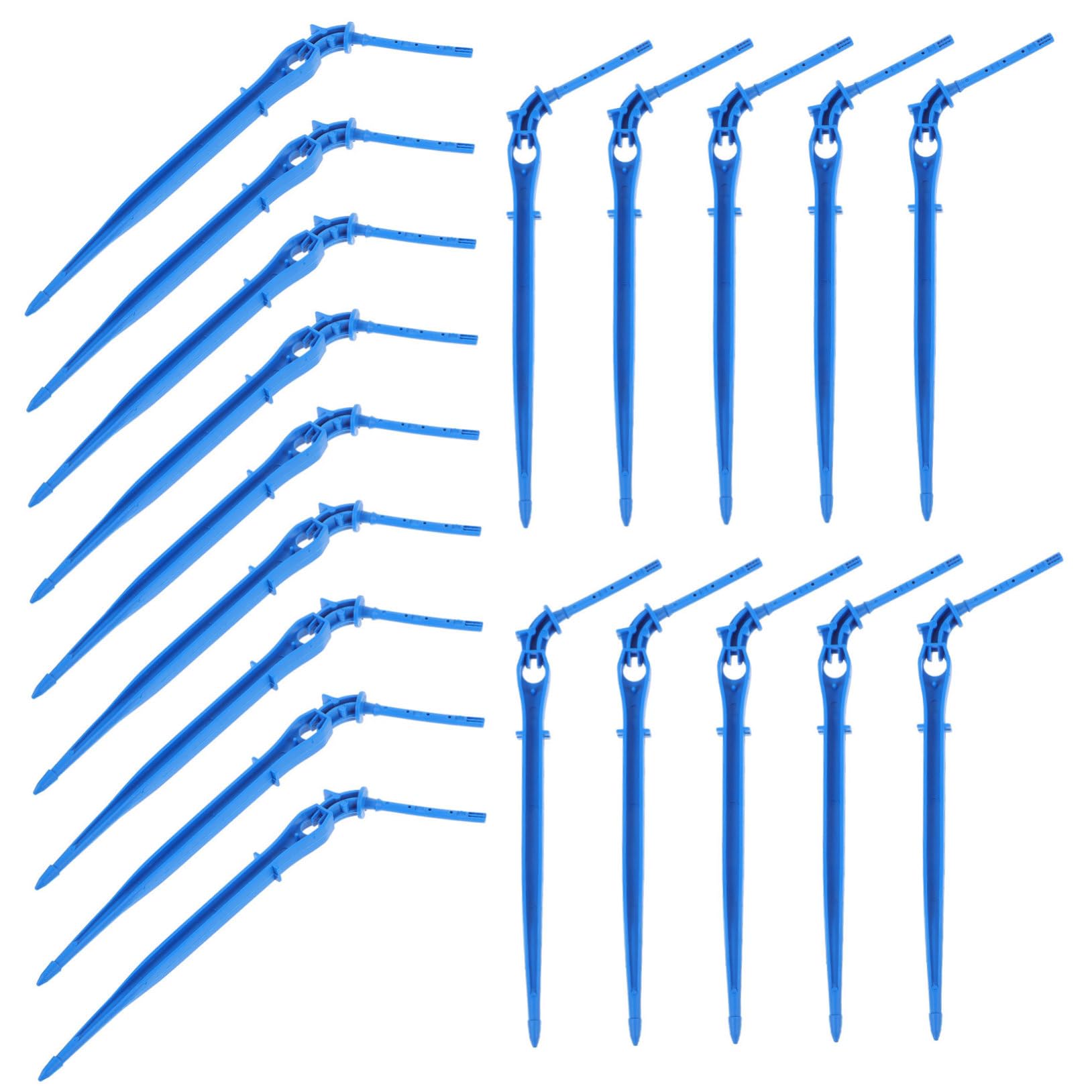 SUPVOX 100Pcs Drip Emitters for Irrigation Systems Versatile Water Flow Control Drippers Durable Pe Fittings for Potted Plants and Gardening Needs Automatic Watering