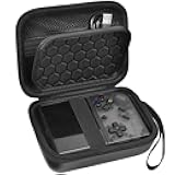 PAIYULE Travel Case Compatible with RG35XX/ RG35xx Plus Retro Handheld Game Console, Handheld Emulator Storage Holder Organizer, Android Game Console Carrying Bag (Box Only)
