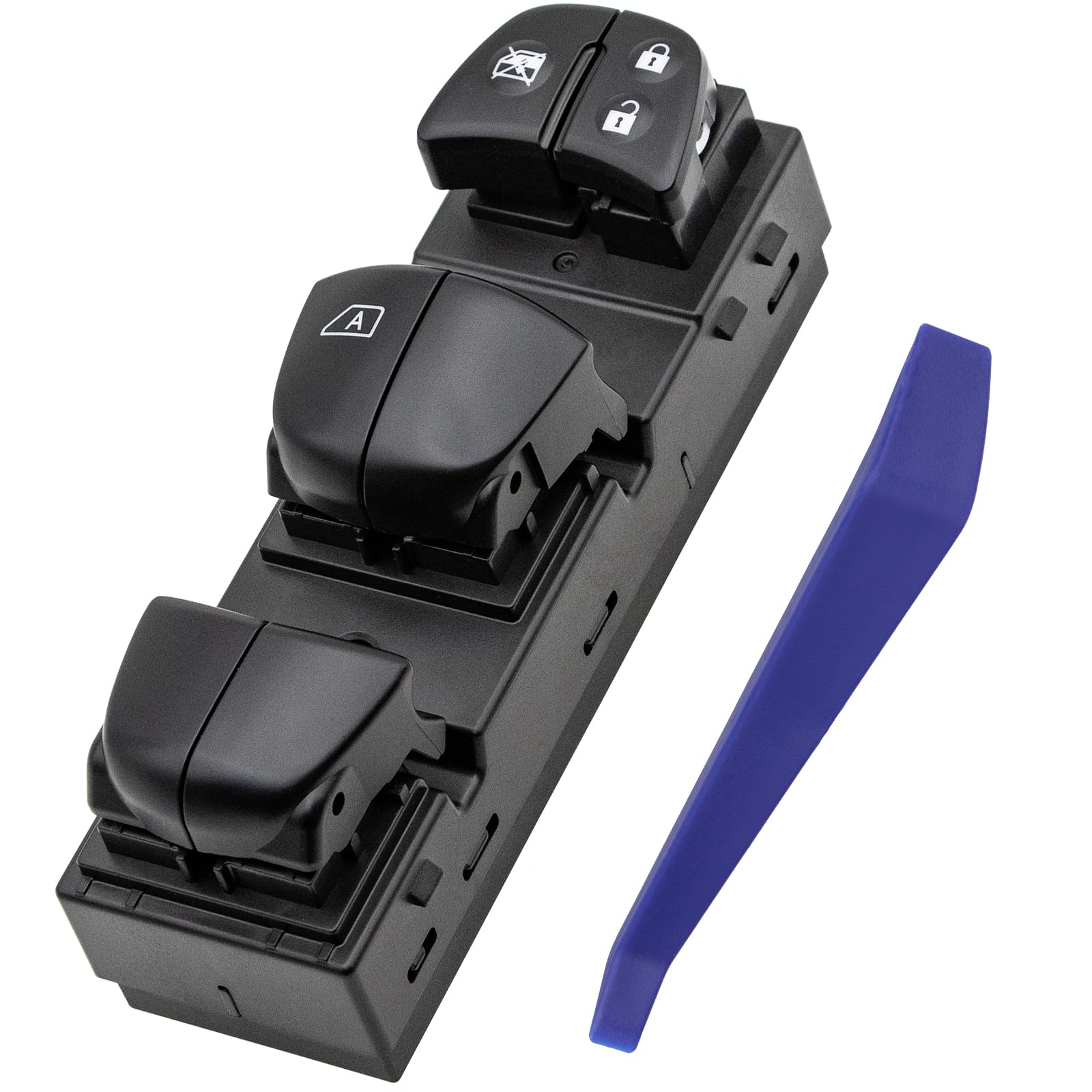 Bouton lève-vitre Nissan Rogue et Altima - Commande avant gauche de remplacement direct