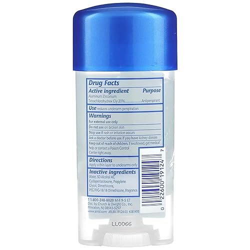 Miniatura 2 de Arrid Extra Dry Gel Antitranspirante y Desodorante, Ducha Fría 2.6 Oz (Paquete de 3)
