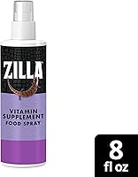 Vista 12 de Zilla Suplemento vitamínico en aerosol para alimentos, con caroteno, suplemento multivitamínico en aerosol para reptiles