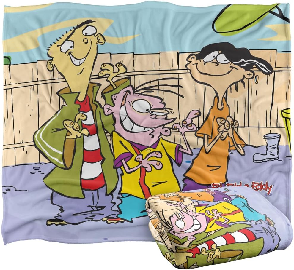 Ed EDD N Eddy Blanket, 60"x80" Backyard Boys Silky Touch Super Soft Throw Blanket