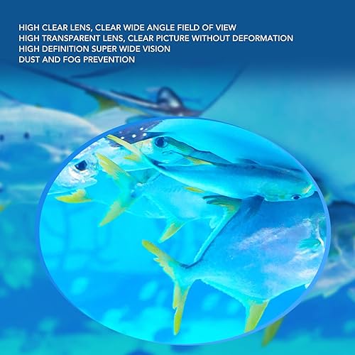 Miniatura 4 de Máscara de buceo, máscara de esnórquel antiniebla, vidrio templado de alta definición, forma ovalada de PVC, antivaho de una sola lente, juego de