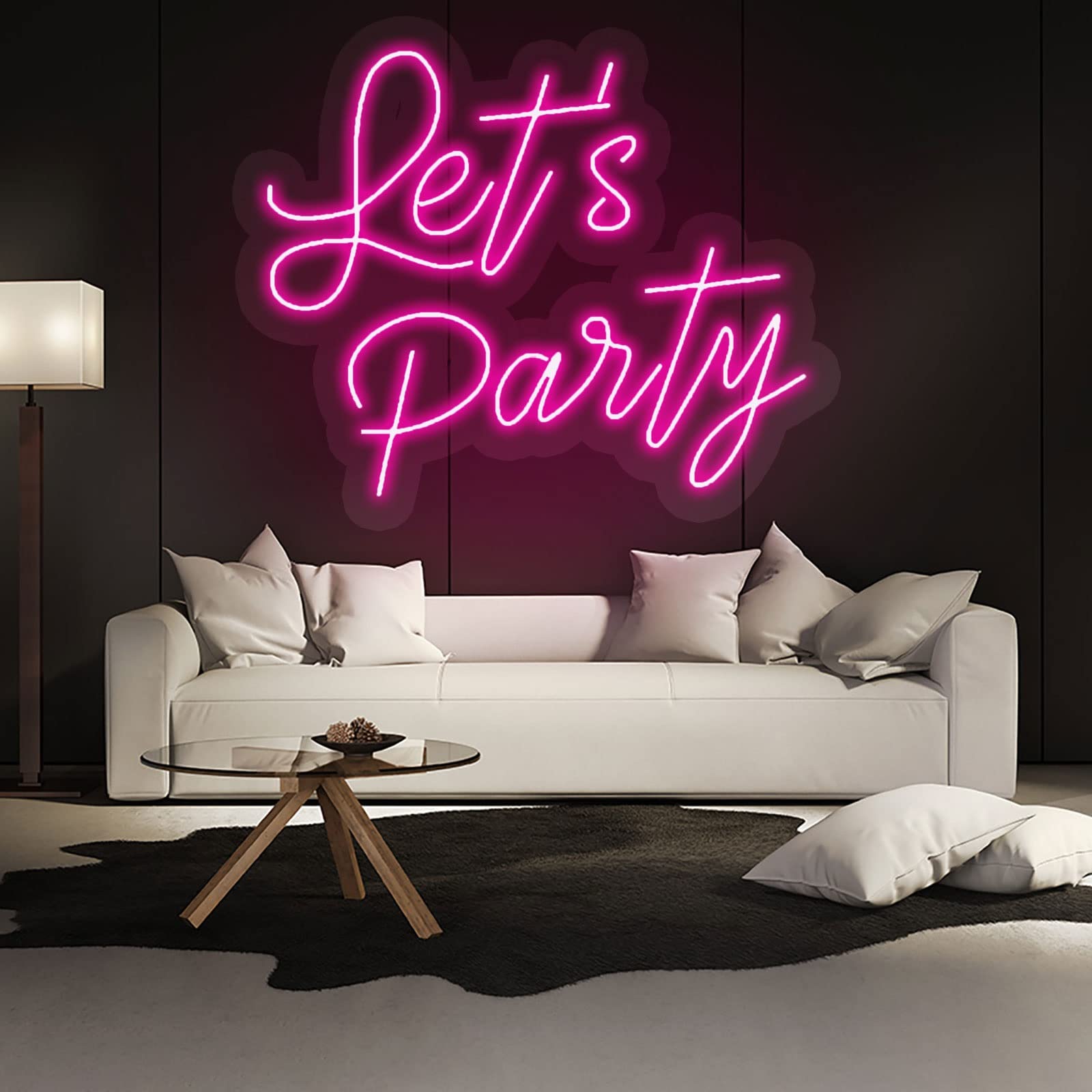 Scritte Neon, Lampada Neon Insegne Luminose per Decorazioni Festa, Decorazione da Parete, Festa di Compleanno, Festa di Matrimonio