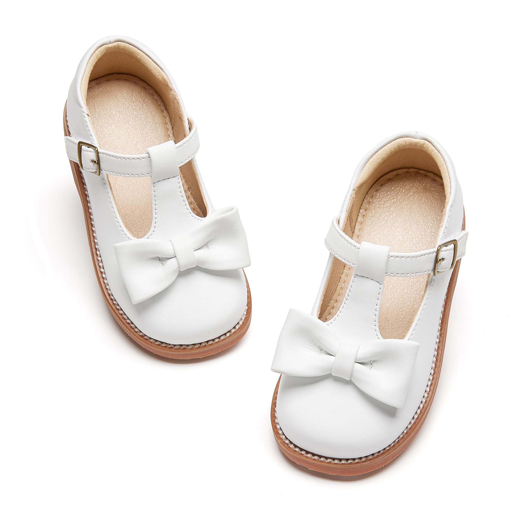 Otter MOMO Toddler Little Girls Oxford Mary Jane School Uniform Dress Shoes