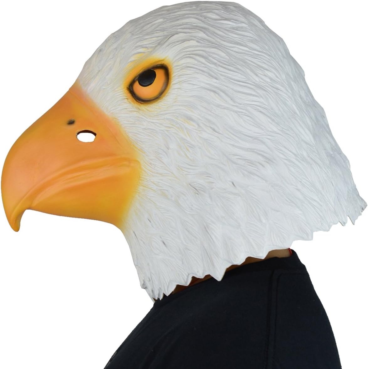 LarpGears Halloween Costume Latex Eagle Mask Funny Animal Mask for Party