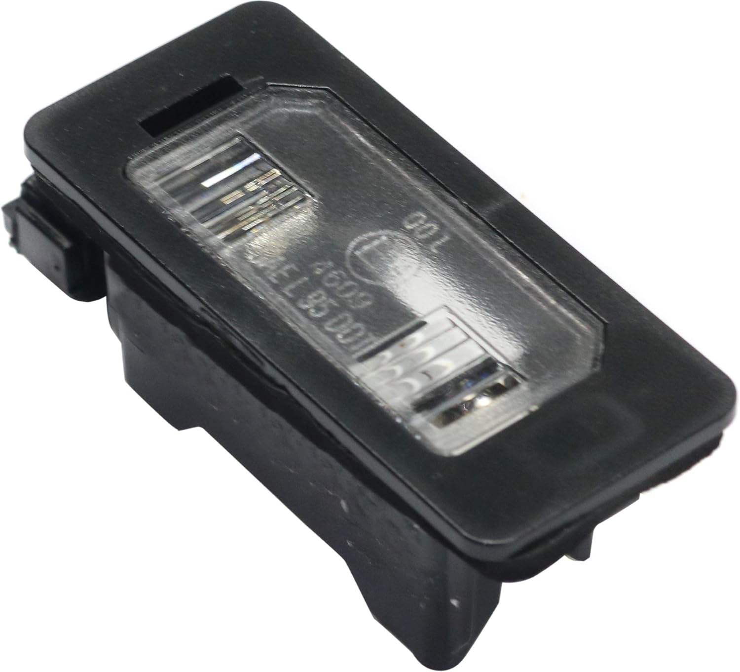 Evan-Fischer License Plate Light Compatible With 1997-2000,2008-2010 BMW 528i & 2009-2010 xDrive Clear Plastic Halogen