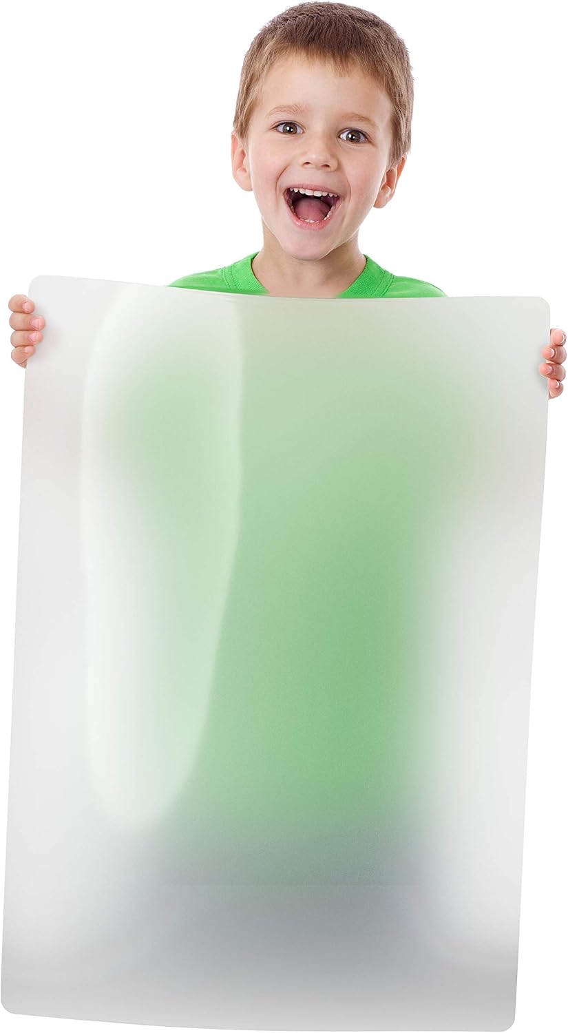 Large Silicone Mat for Art & Crafts Jewelry Casting Molds, Epoxy Resin, Glitter Slime, Paints - Multipurpose Silicon Kitchen Table, Floor & Countertop Mat – Non Stick & Non Slip- 27.5” x 19.5” (Clear)