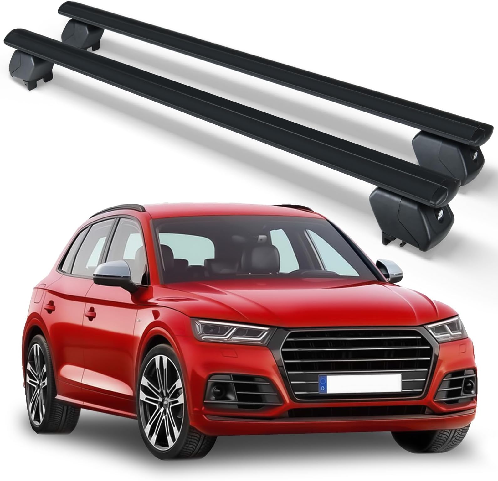 YZONA Heavy Duty 350 LBS Roof Rack Cross Bars Compatible