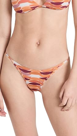 L*Space Women's Jay Bitsy Bikini Bottom, The Wedge, Large