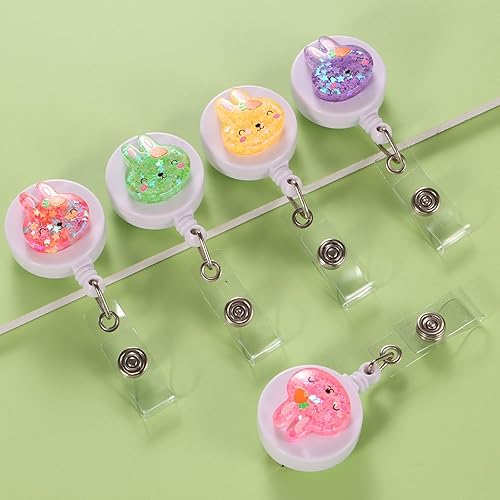 Vista 35 de 15 carretes retráctiles para insignias, soporte para tarjetas de identificación, clip retráctil, accesorios de carrete de insignia de enfermera