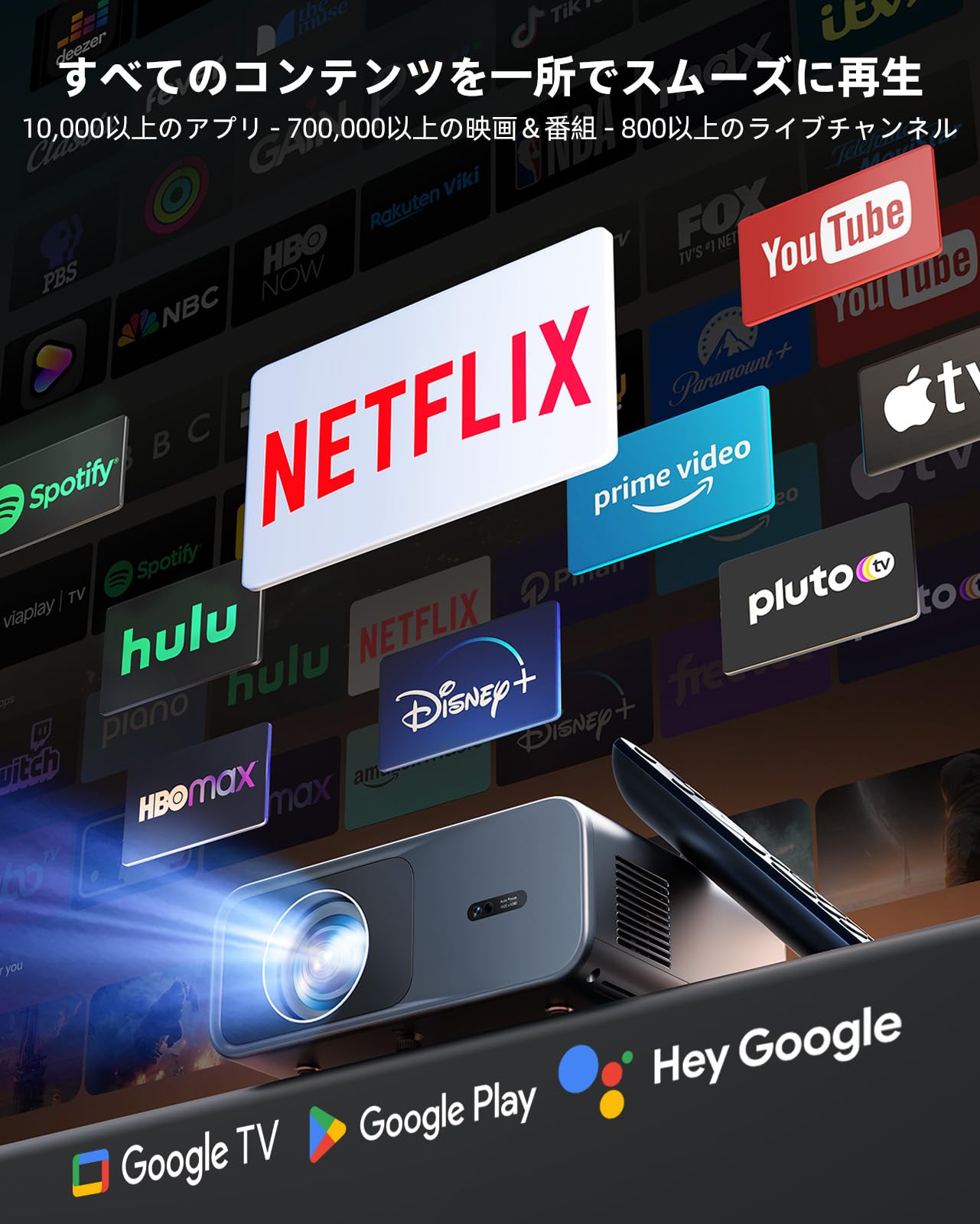 Amazon.co.jp: 【Google TV公式認証/純正アプリ対応】WiMiUS G1