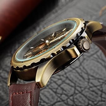 JARAGAR Man's Elegant Watch Men's White Dial Men Automatic Mechanical Mens Gift Watched, white