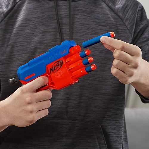 Miniatura 7 de NERF Alpha Strike Claw QS-4 Blaster 4 Dardos de espuma oficiales Elite