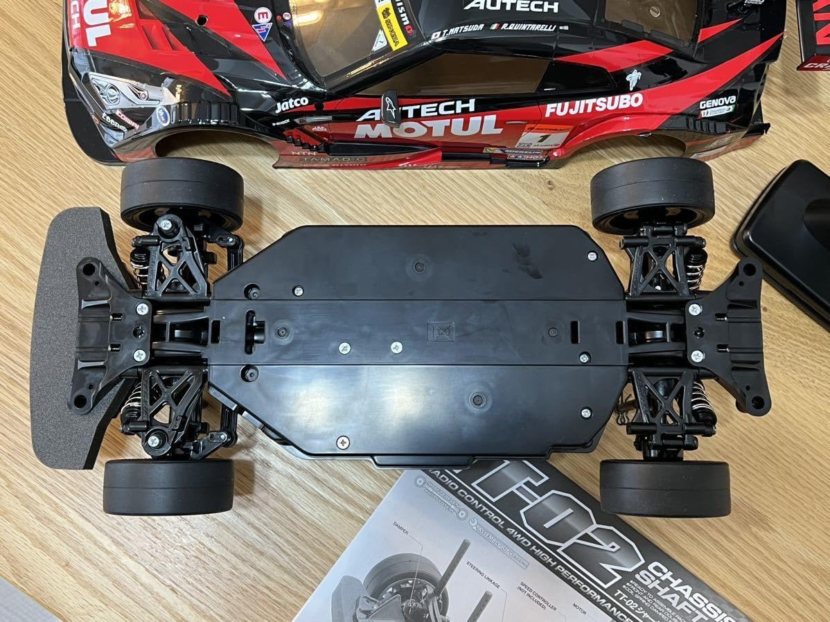 Amazon | タミヤ TT-02シャーシ+プロポFINESPEC2.4G | ラジコン