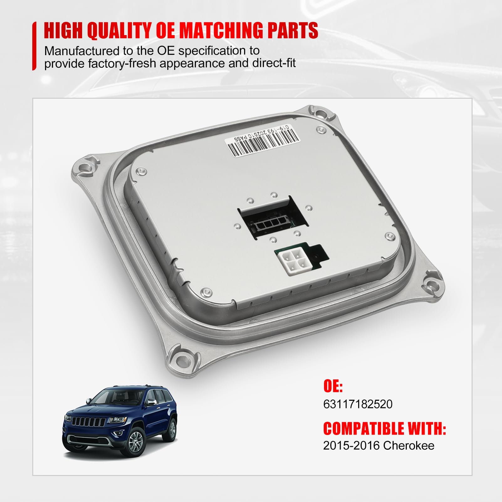 Xenon HID Ballast Scheinwerfer Vorschaltgerät Steuermodul für E90 E92 E93 E63 E64 E83 E70 E71 E72 63117182520