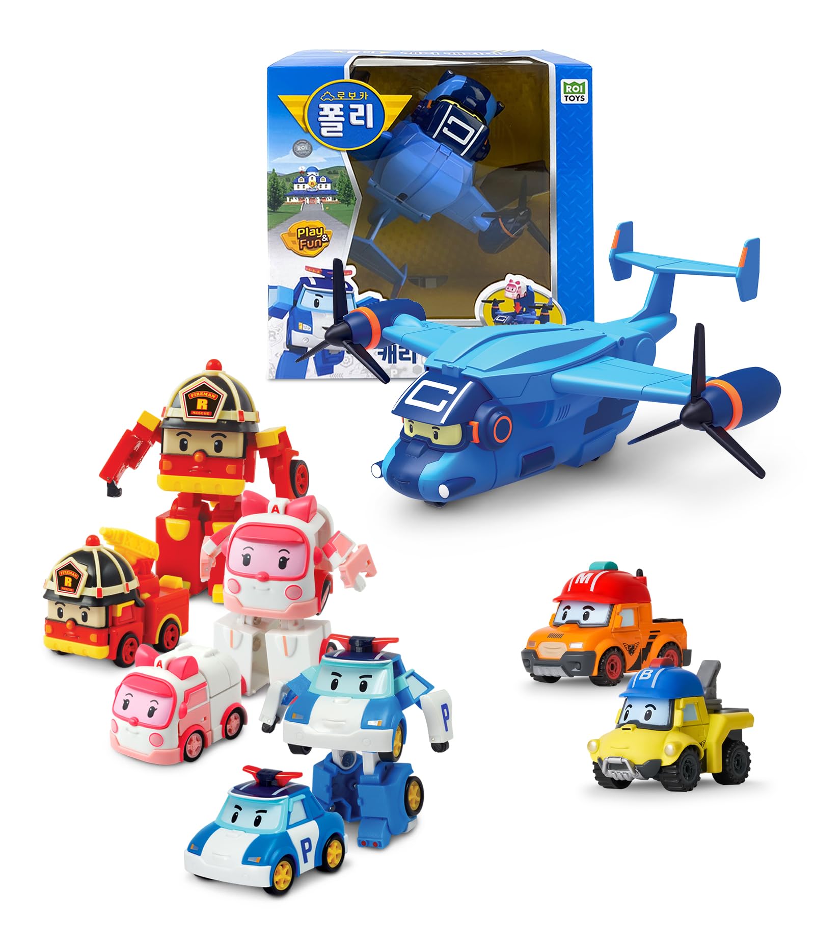 Amazon.co.jp: ロボカーポリー(Robocar Poli) 山岳レスキューSET