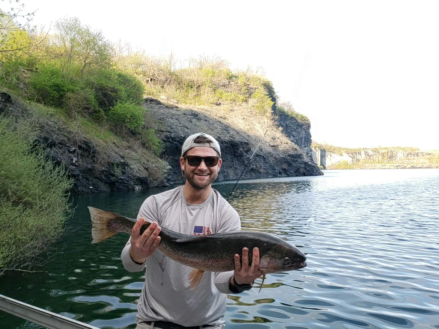 HDE Fishing Shirts for Men Long Sleeve UPF 50 Sun Protection Quick-Dry Outdoor Performance T-Shirt : Clothing, Shoes & Jewelry