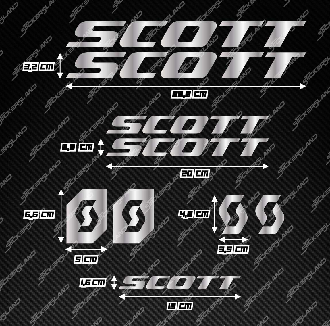 Autocollant Vtt Kit Autocollants Compatibles Avec Chu00e2ssis VTT Mountainbike Et Casque | Decalcomanies Pour Vu00e9los U00e9crits Logos | Stickerslandu00ae - Scot (Orange Opaque Casque Chasse