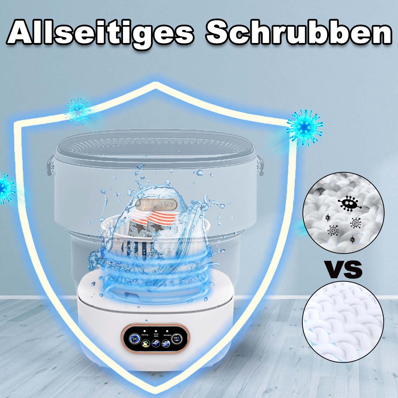 Portable Mini Waschmaschine Mit Schleuder