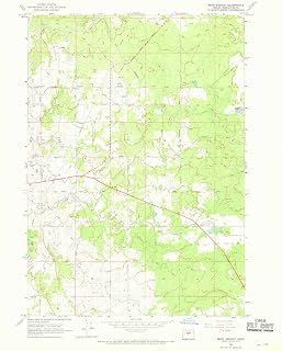 Bend Airport OR topo map, 1:24000 Scale, 7.5 X 7.5 Minute, Historical, 1962, Updated 1970, 26.9 x 22 in