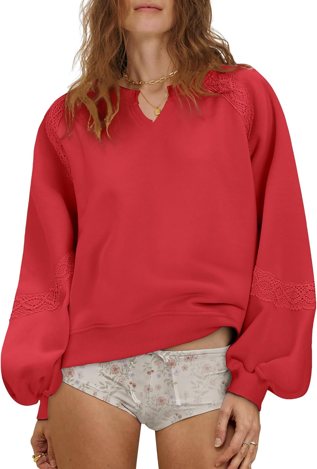 Gacaky Sweatshirt for Women Oversized Fleece Embroidered Crochet Hoodies Cropped Pullover Tops Fall Fashion Outfits Clothes Gacaky Sweatshirt for Women Oversized Fleece Embroidered Crochet Hoodies Cropped Pullover Tops Fall Fashion Outfits Clothes