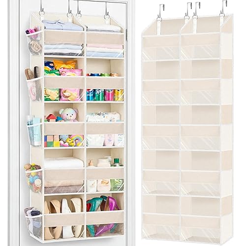 Ofiray-home Over the Door Organizer 5 Tiers,Extra Large Behind Door