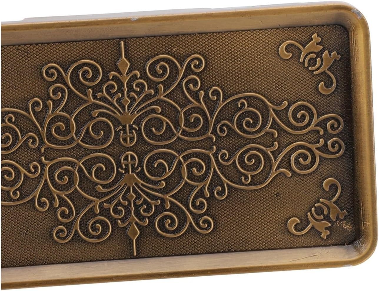 Bathroom Tissue Holder Vintage Toilet Paper Holder Aluminum Alloy Wall Mounted Retro Tissue Roll Dispenser with Shelf Shelf Wall Mounted