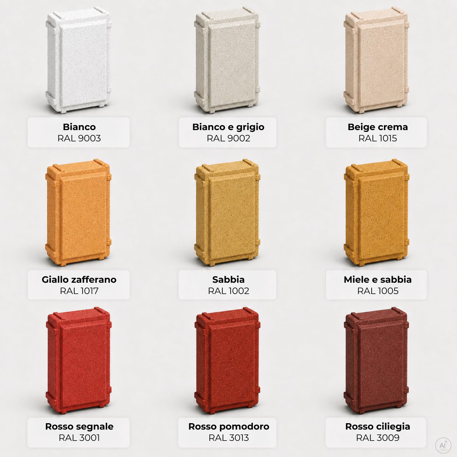 Impregnante colorante pavimento Grigio RAL 7045 5L Q-COVER