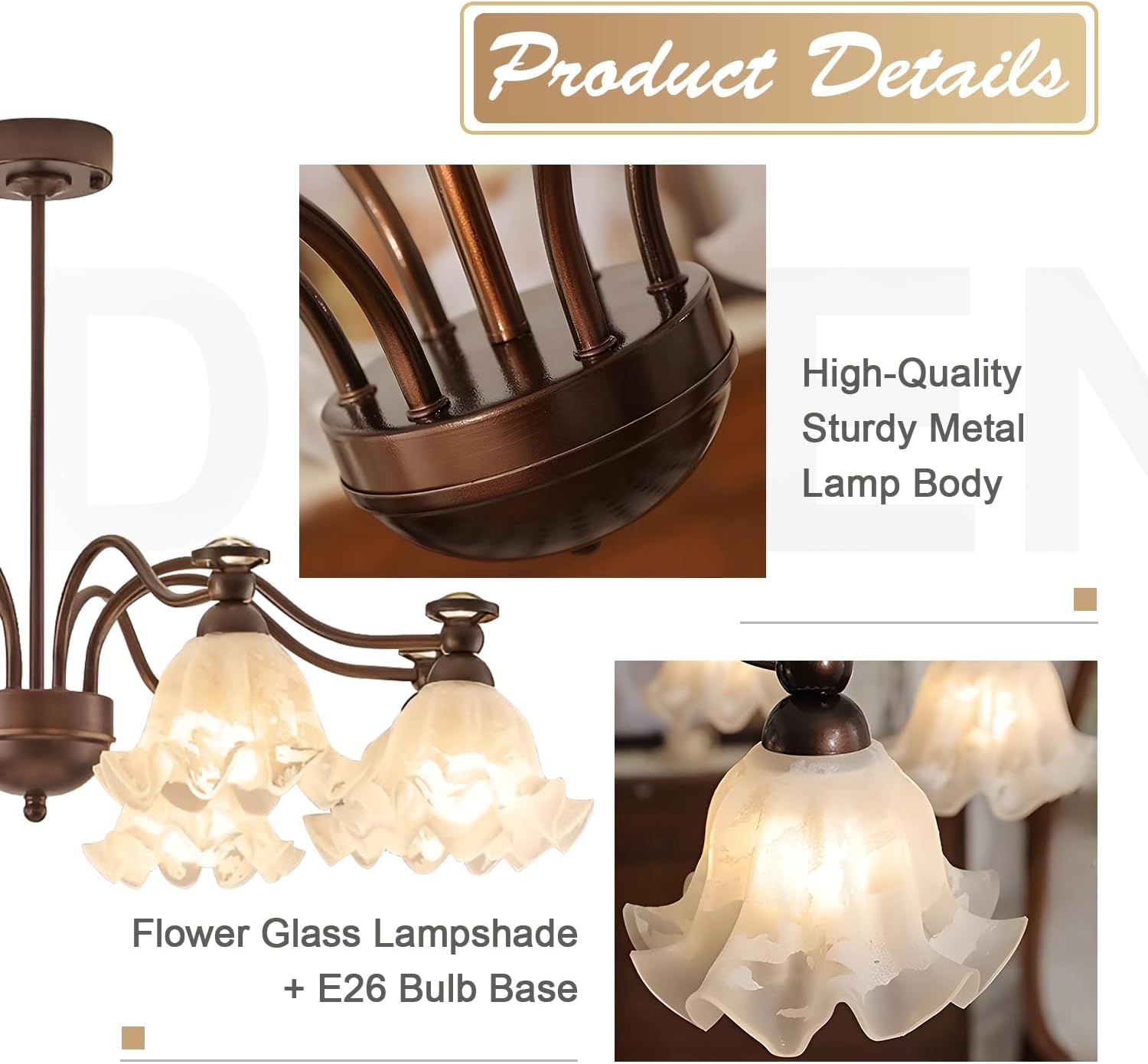 8 Light Farmhouse Oil Rubbed Bronze Chandelier Large Milk Glass Sputnik Dining Room Light Fixture Modern Industrial Pendant Lights Kitchen Island for Living Room Bedroom Foyer Porch MPL49-8