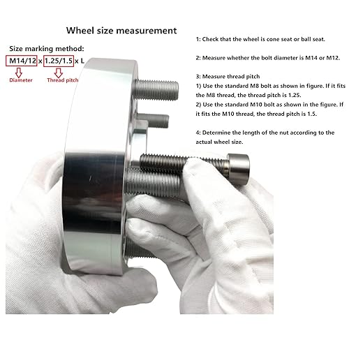 Miniatura 4 de RISON - Tuercas de titanio para llanta de titanio M12 x 0049in tuerca de titanio para llanta de titanio azul quemado accesorios para carreras de