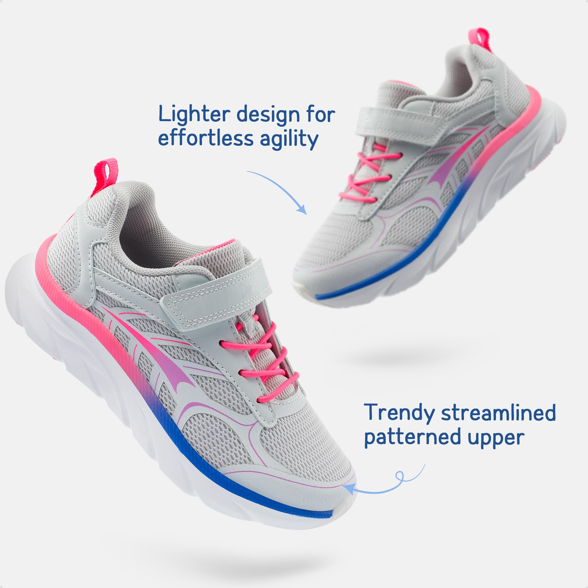 DREAM PAIRS Sneakers Ragazzi Ragazze Scarpe Bambini Sneakers Tennis Traspiranti Scarpe da Corsa Scarpe Sportive