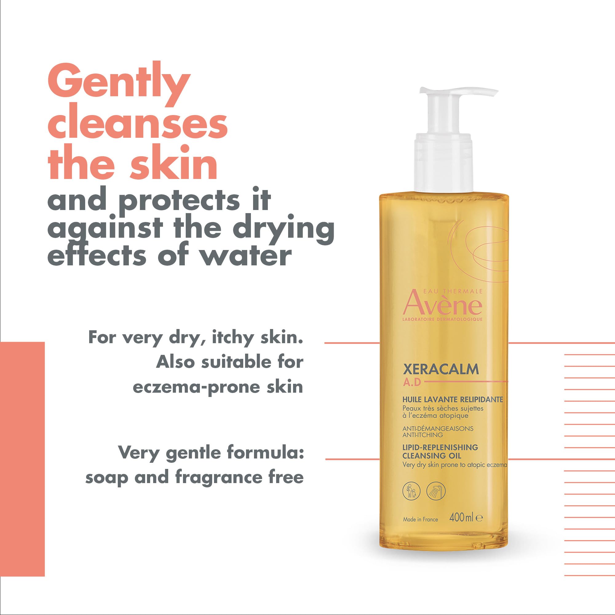 EAU THERMALE AVENE XERACALM AD OLIO DETERGENTE 400 ML NUOVA FORMULAZIONE