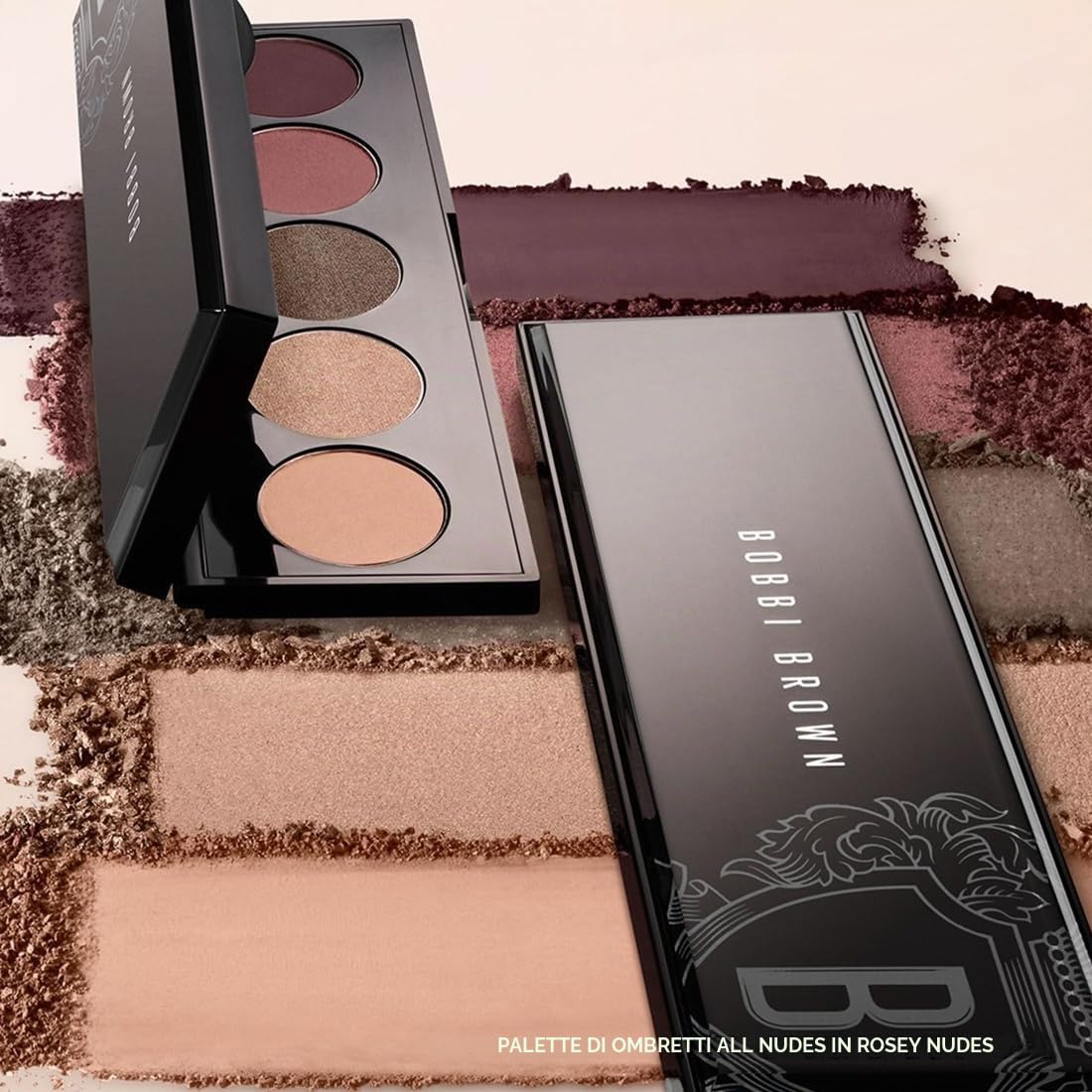 BOBBI BROWN Bare Nudes Eye Shadow Palette - Rosey Nudes, 1 pezzo