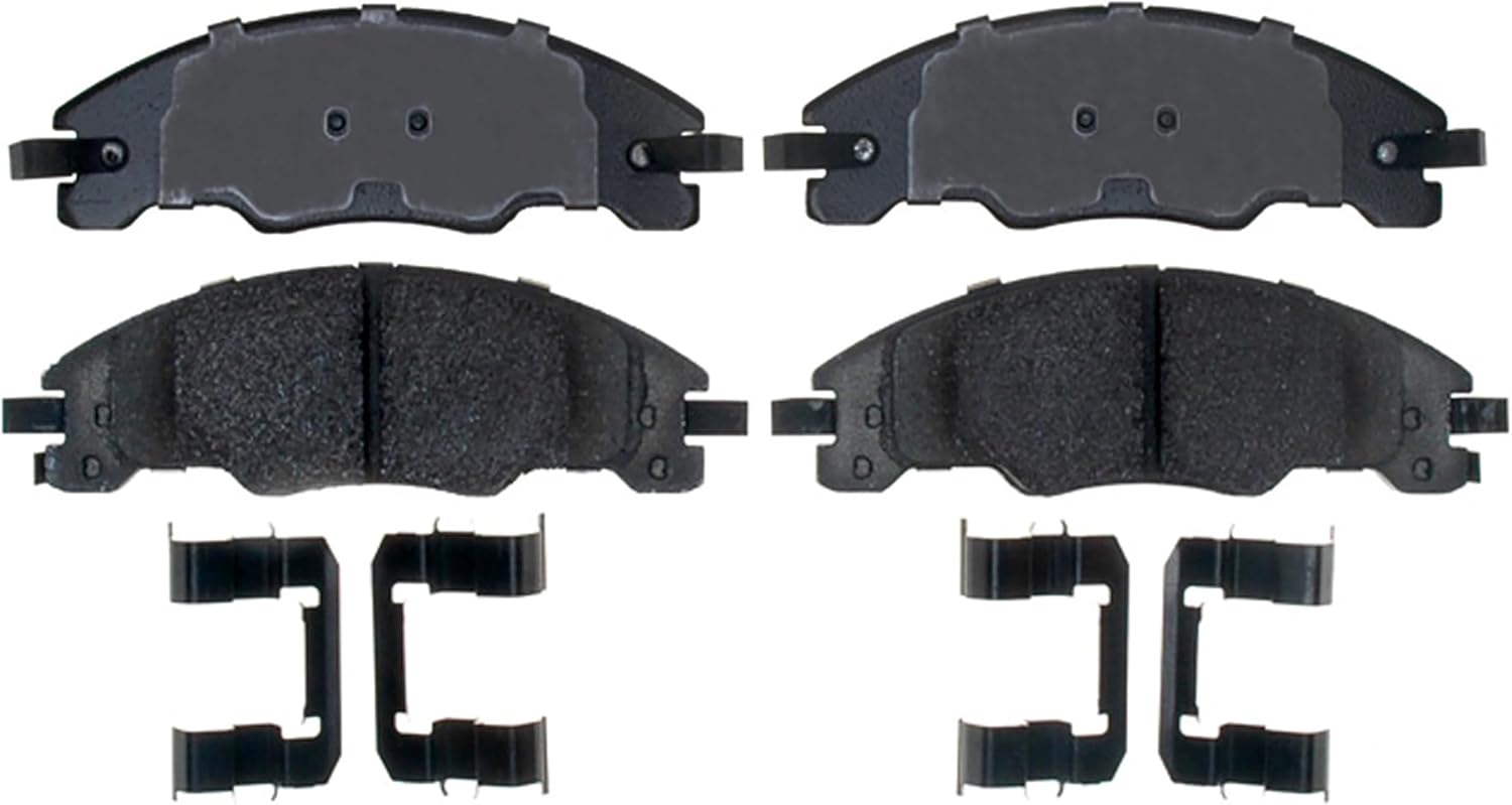 ACDelco Gold 17D1339CH (19204089) Ceramic Front Disc Brake Pad Set