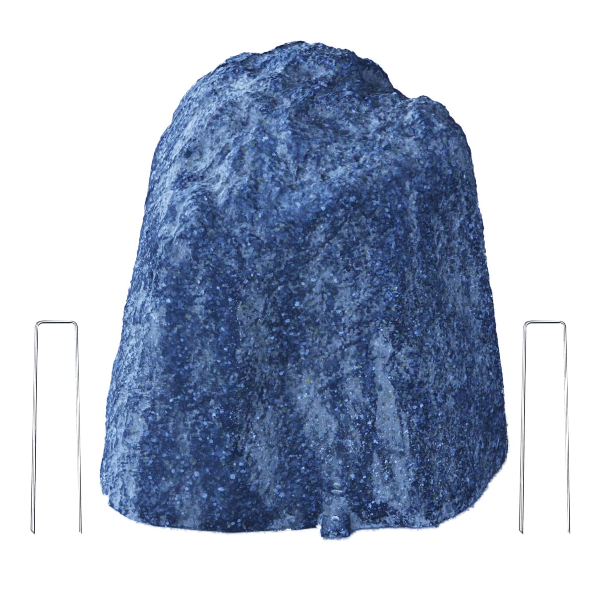 Small Fake Rock for Sprinkler Valves 11.5x9.2x12 Inch – Grey Fake Rock Covers, Mini Landscape Rock for Cable Box Cover & Garden Utility Hider