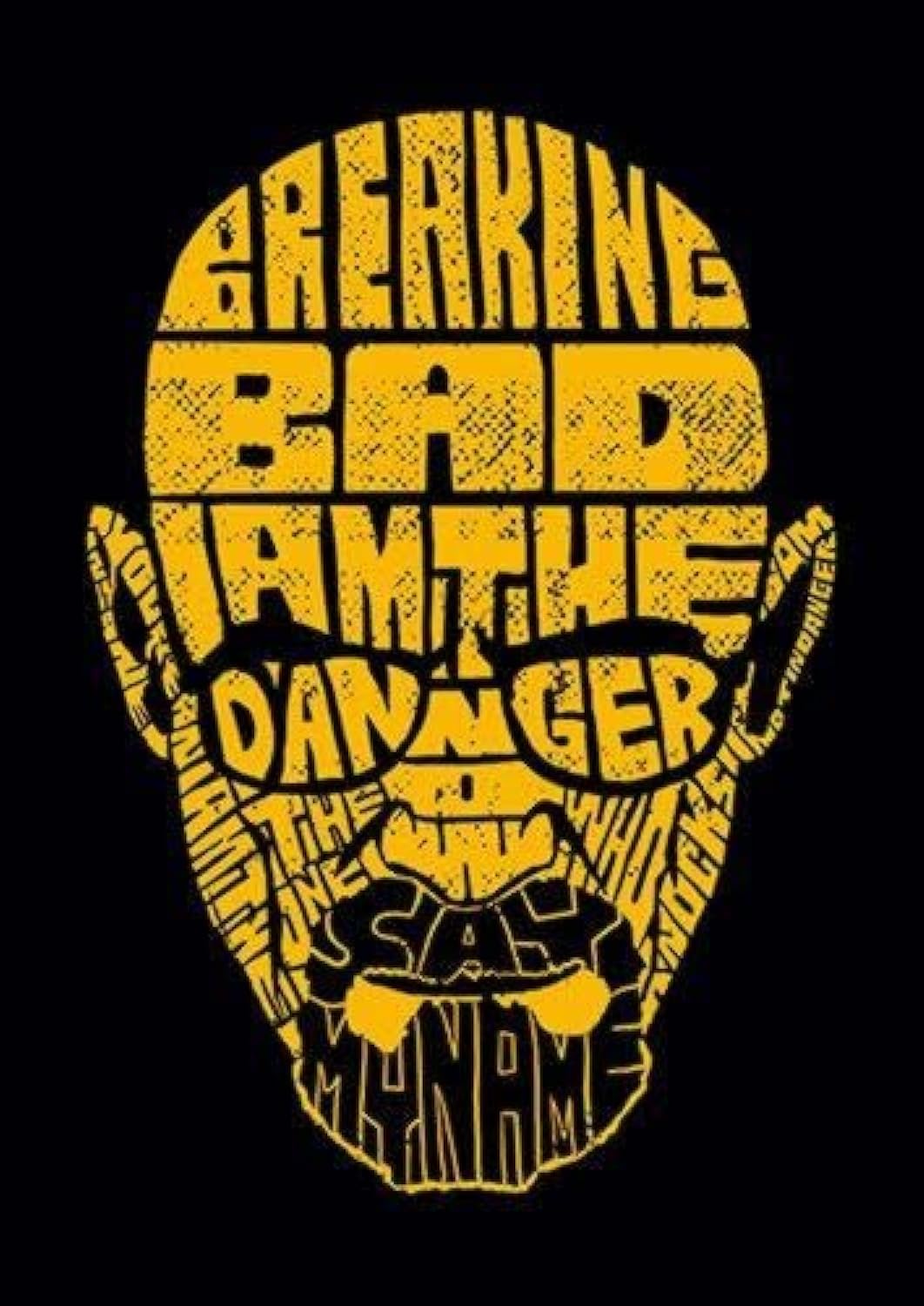 Voltx Design Breaking Bad Printed Metal Wall Poster, Wall Art Decor, Poster Frame, Decoration, Wall Poster, Home Decoration, For Bedroom, Home Decor (VTX-1079)