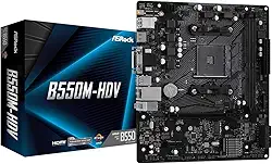 ASRock B550M-HDV suporta 3ª geração AMD AM4 Ryzen/Future placa mãe de processadores AMD Ryzen