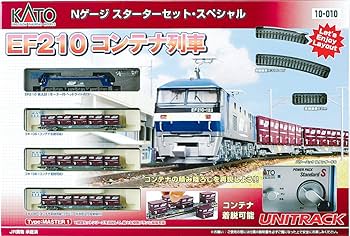美品KATO 10-128 コンテナ列車 スターターセットスペシャル Amazon | KATO Nゲージ スターターセットスペシャル EF210