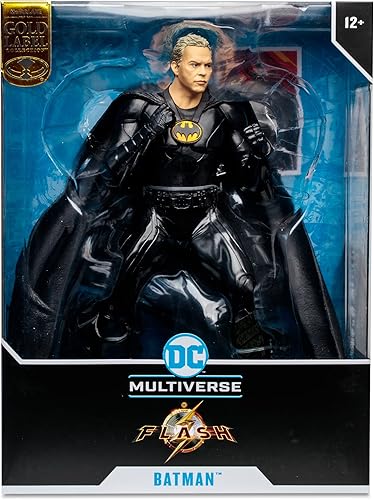 Miniatura 8 de McFarlane Toys - DC Multiverse Batman Multiverse Unmasked (The Flash Movie) Gold Label 12in Statue