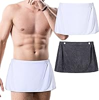 Vista 1 de Preboun Toalla de baño para hombre, suave para después de la ducha, pantalones cortos