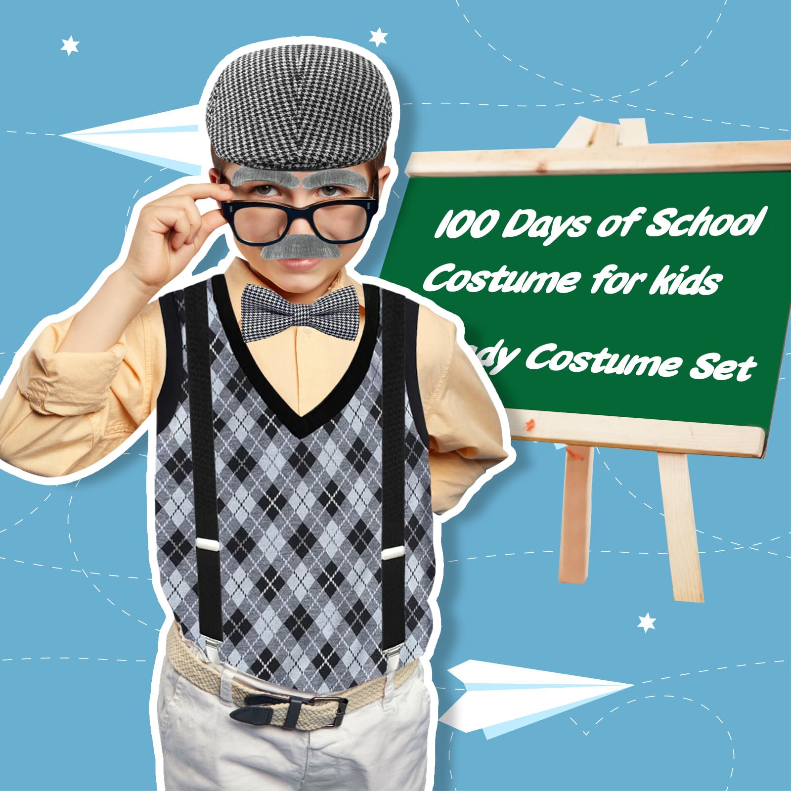 Old Man Costume For Kids Boys 34 100 Days Of School — free download