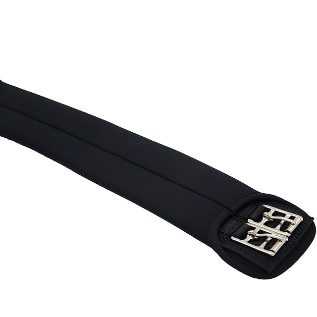 Foto 7 de 7 de PFIFF Neoprene - Cincha de Polo y hípica, tamaño 70 cm, Color Negro