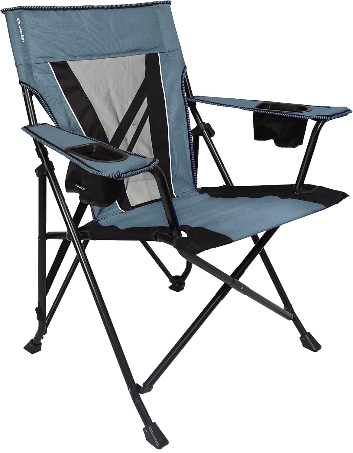 Kijaro Elite Dual Lock XXL Chair, Hallett Peak Gray